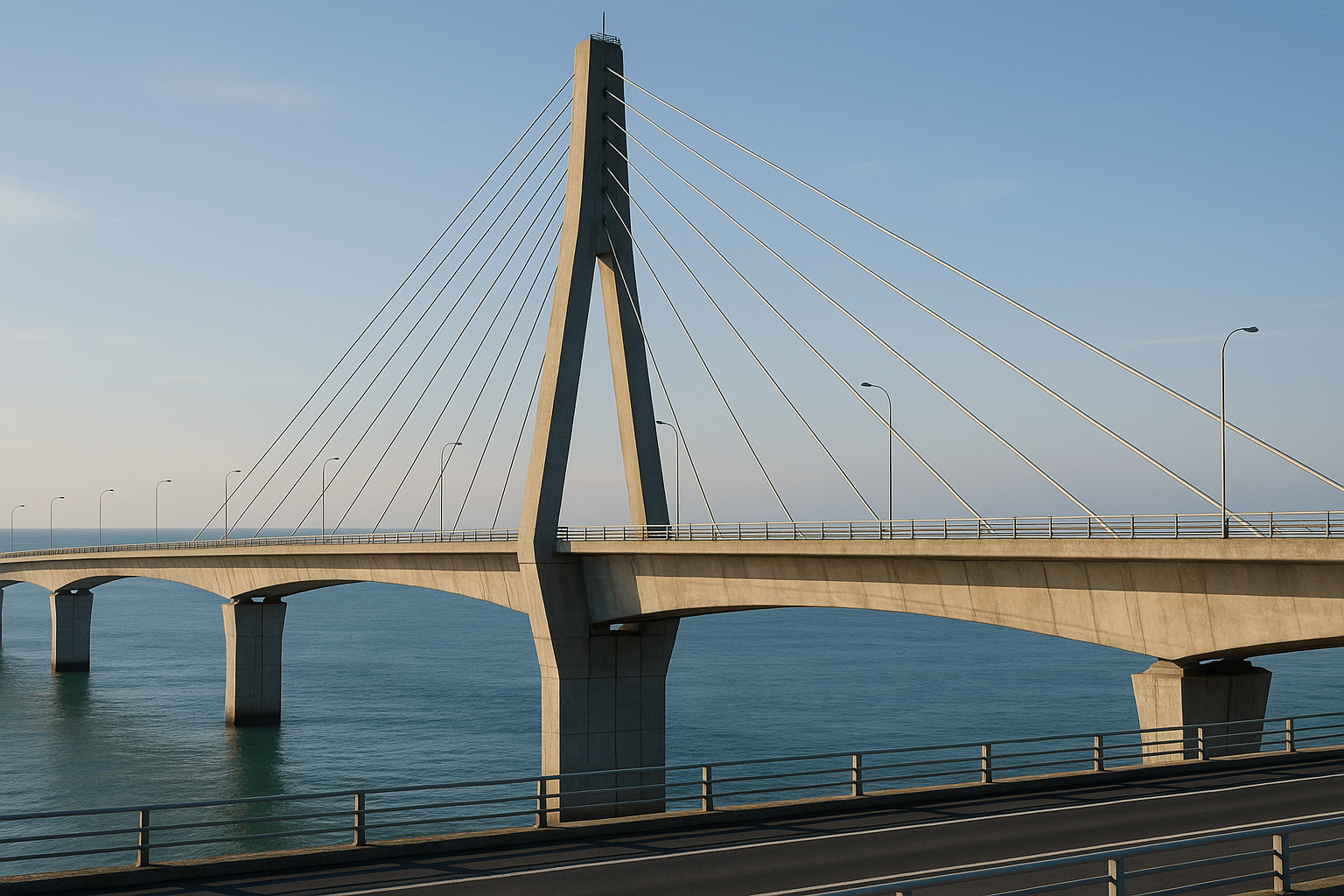 pont oléron - illustration