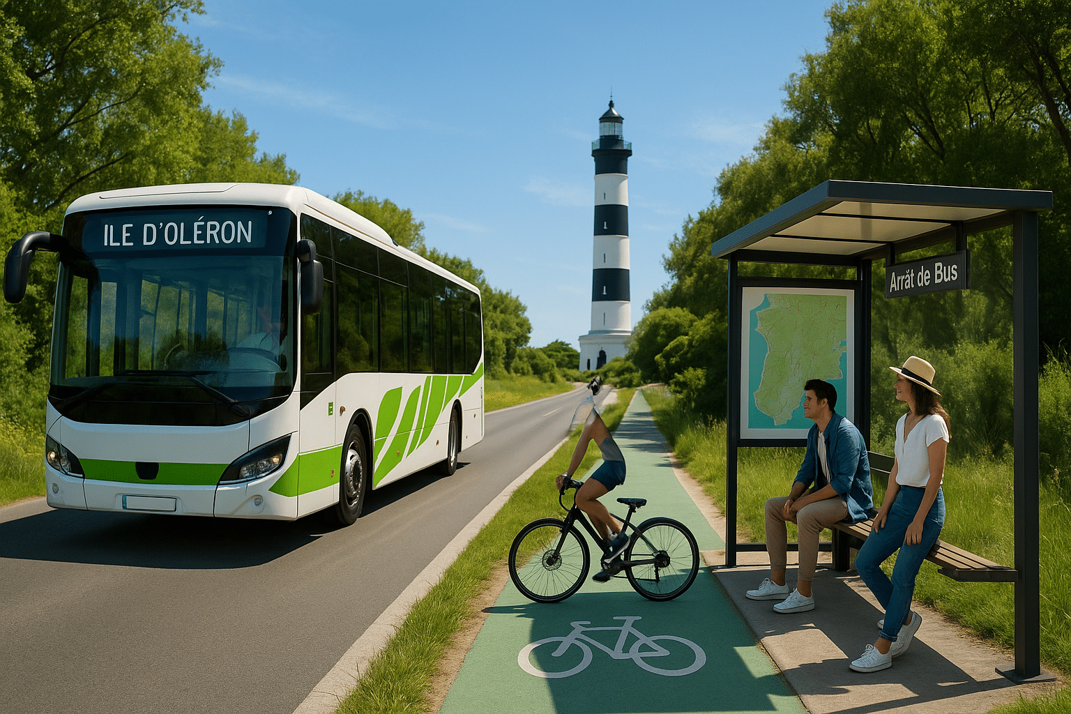 transport île d'oléron - illustration